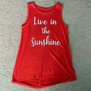 Apt. 9 Live in the Sunshine Tank Top